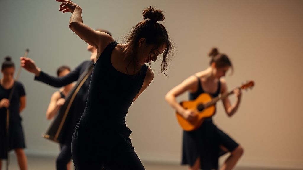 Choreographers in dance Collaborate with Musicians to Create Innovative Interdisciplinary Creative presentations